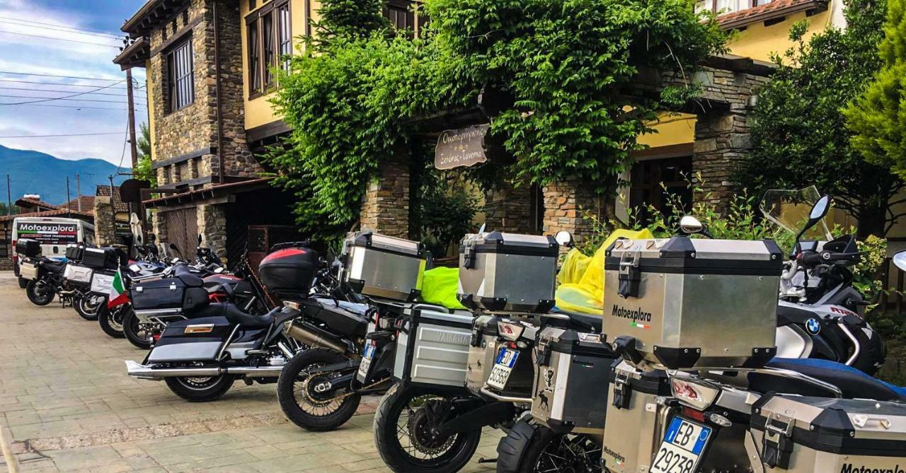 Oikoperiigitis Hotel Kerkíni Zewnętrze zdjęcie